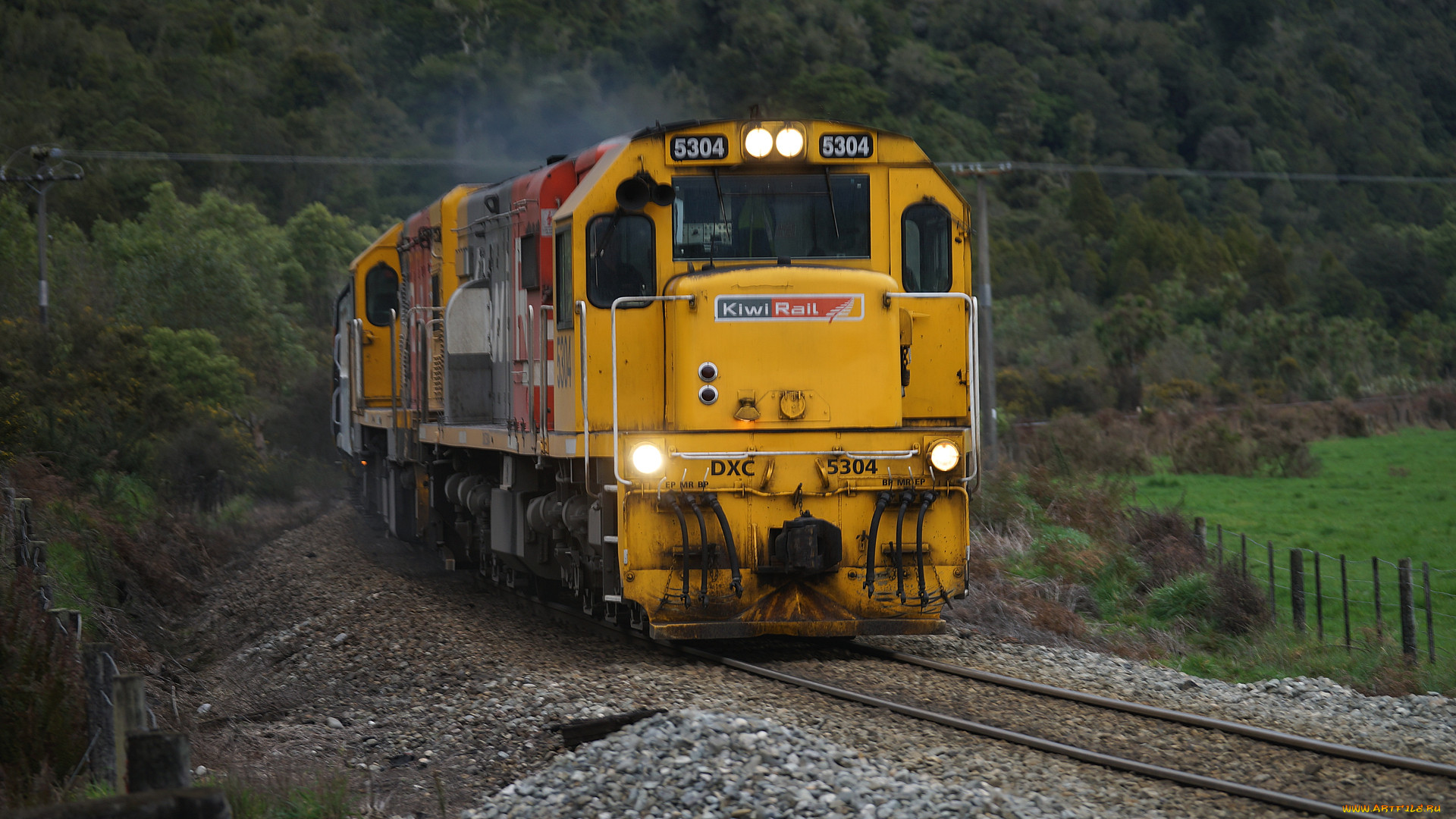 kiwirail dxc 5304 locomotive, , , , , , , 